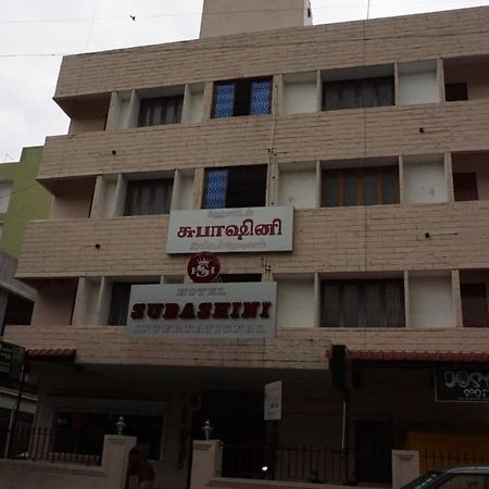 Hotel Subashini International Chennai Eksteriør billede