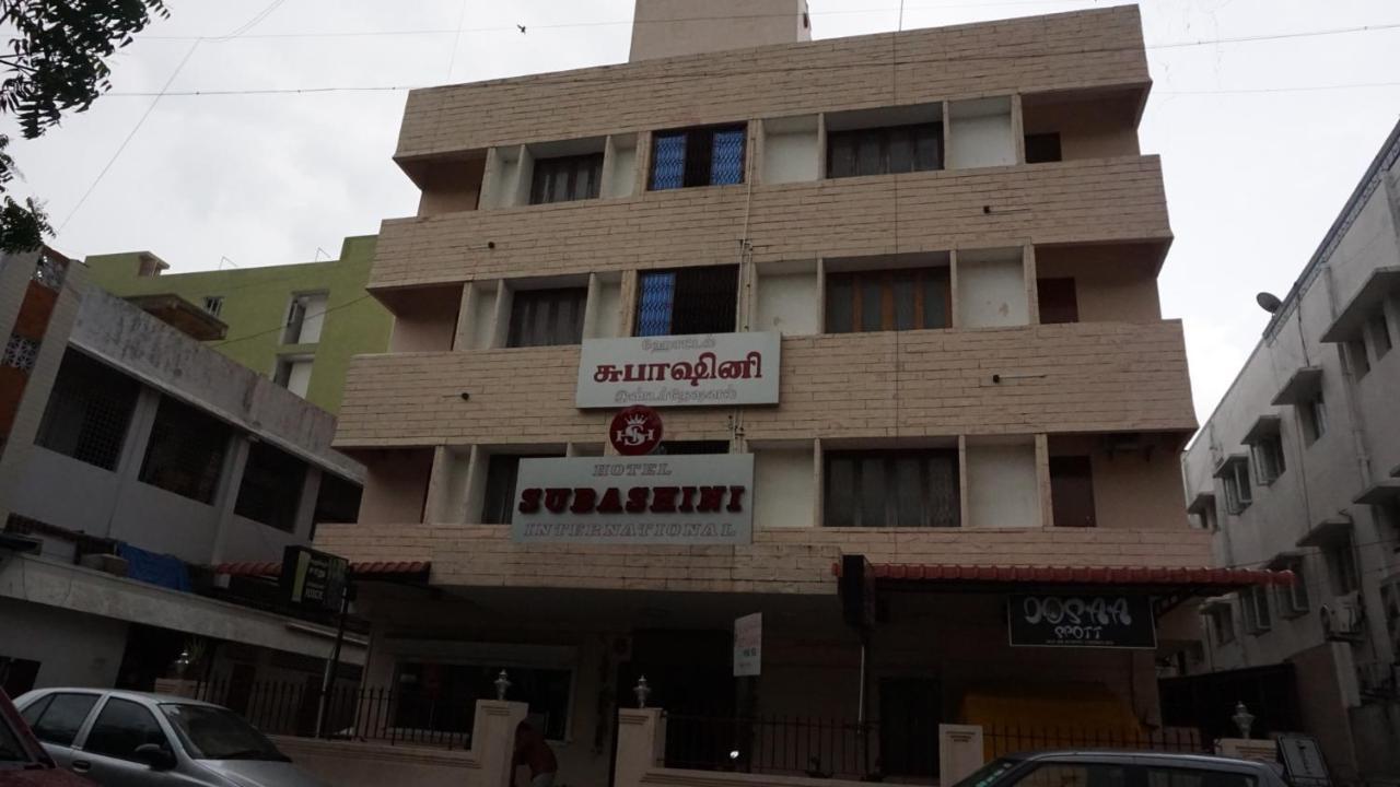 Hotel Subashini International Chennai Eksteriør billede